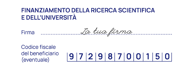 5x1000 sostiene la ricerca scientifica